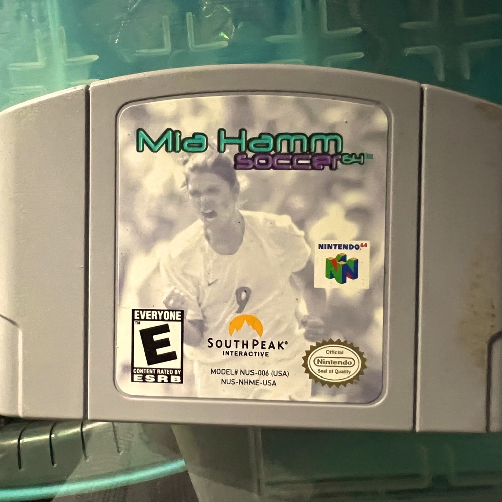 mia hamm nintendo 64 game